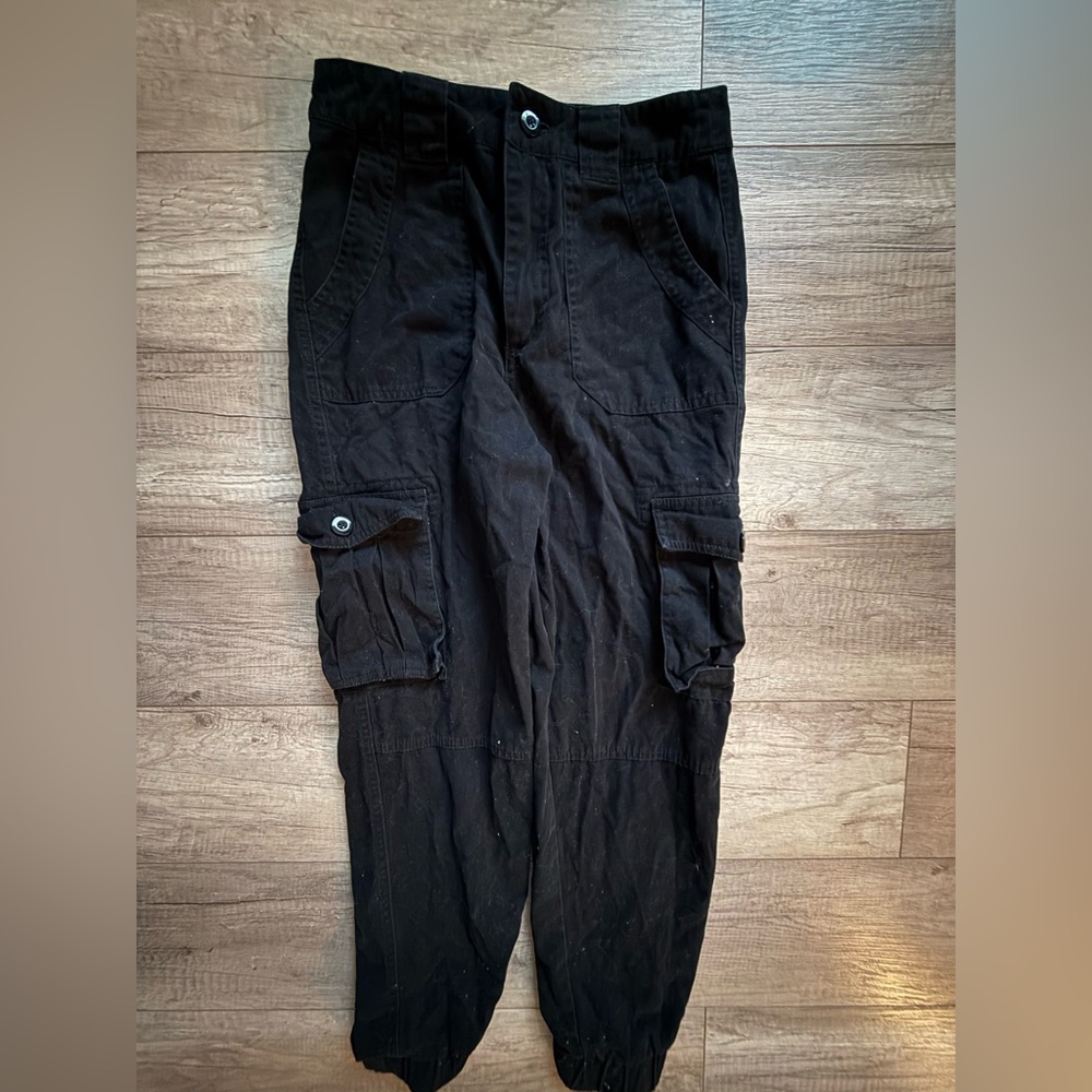 Black Cargo Pants